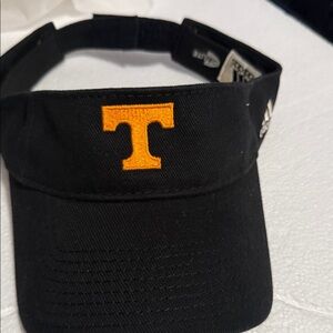 Adidas Black Visor with Bold Yellow Emblem